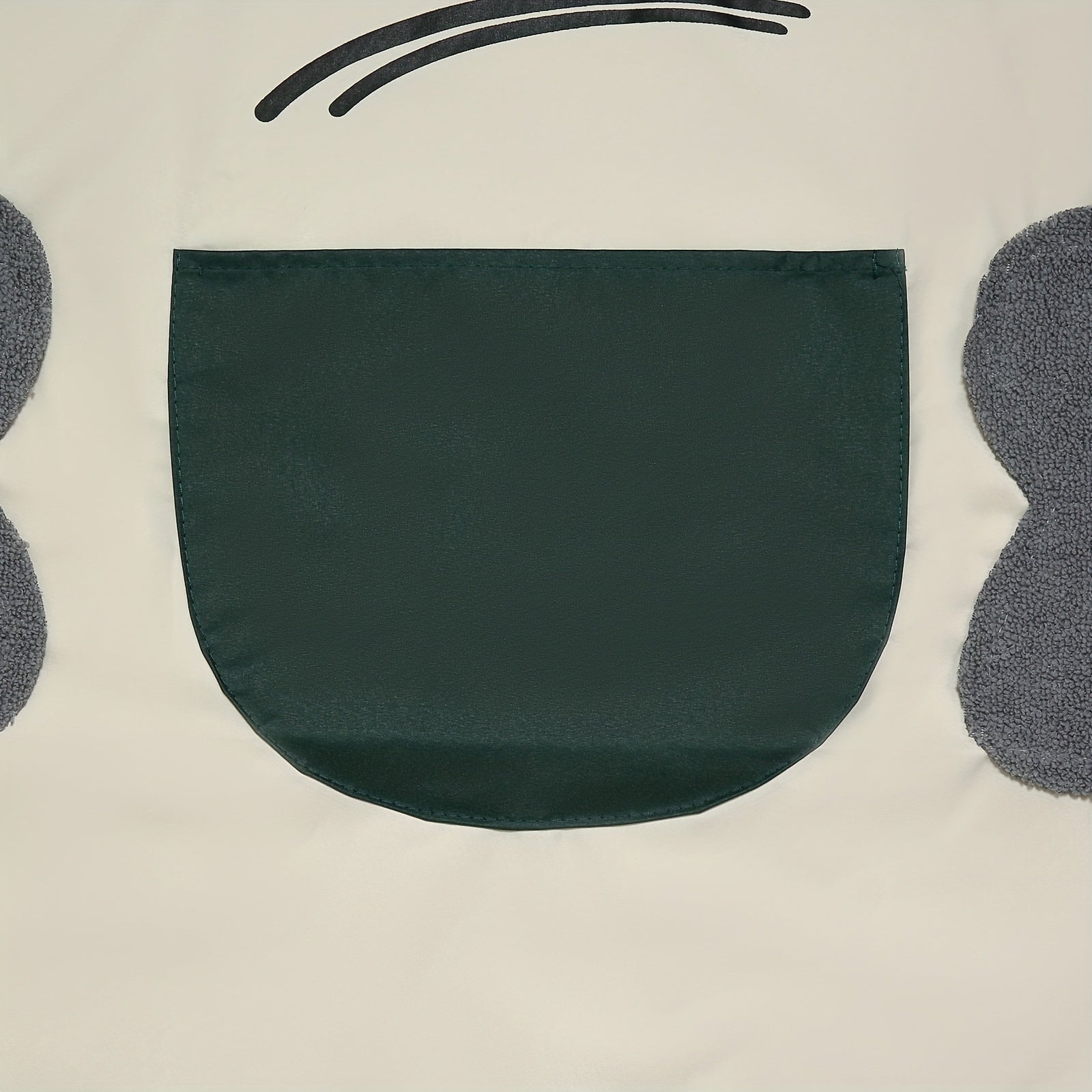 Waterproof Kitchen Apron 27.5 x 26.7inch Erasable Hand Apron
