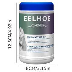 3D Hand Mold DIY Making Cloning Powder For Mother's Gift