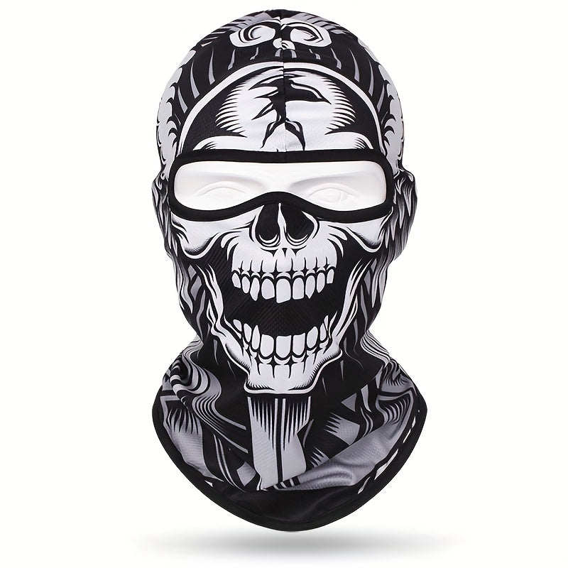 Multicolor Skull Outdoor Mask Hat for Cycling Riding