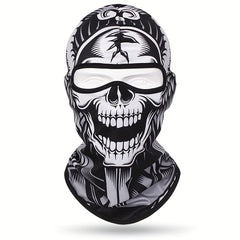 Multicolor Skull Outdoor Mask Hat for Cycling Riding