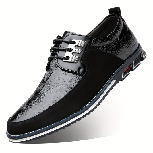 Men's Lace-Up Derby Shoes for Business Formal Events