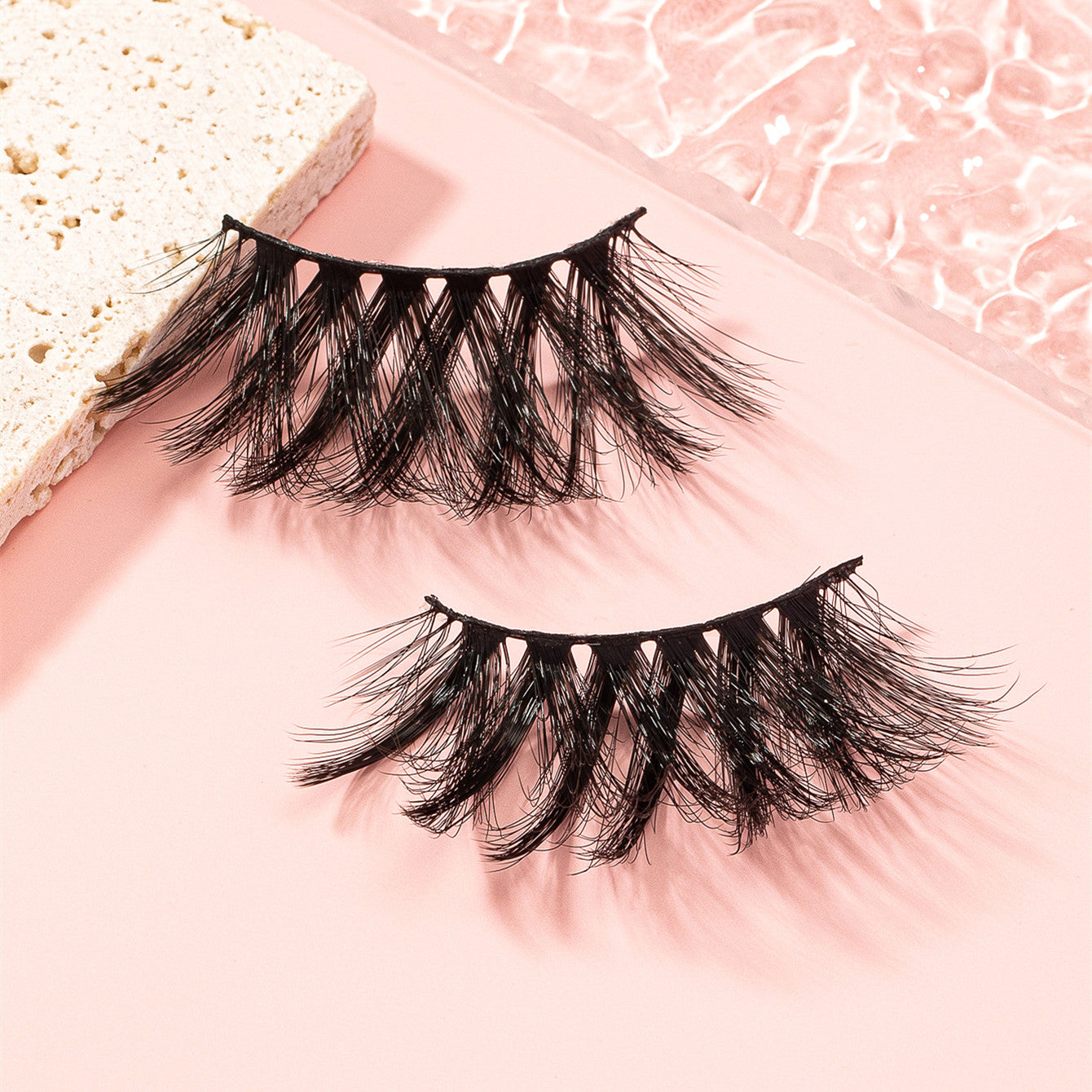 10 Pairs Fluffy 3D Mink False Eyelashes