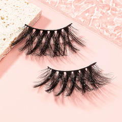 10 Pairs Fluffy 3D Mink False Eyelashes