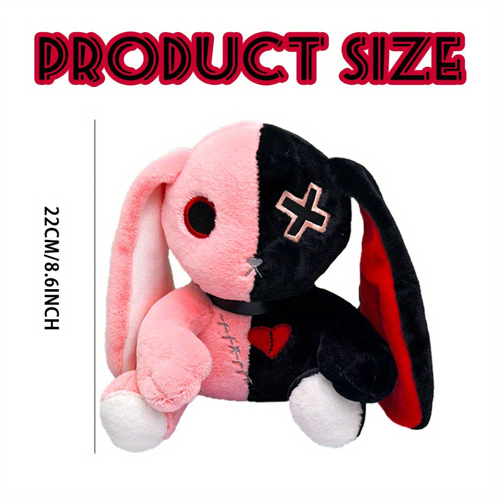 2pcs Evil Rabbit Plush Toy Halloween Decor