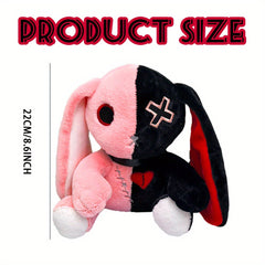 2pcs Evil Rabbit Plush Toy Halloween Decor