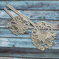 Dandelion Pattern Die Cuts Metal for Scrapbook DIY Craft Paper Card