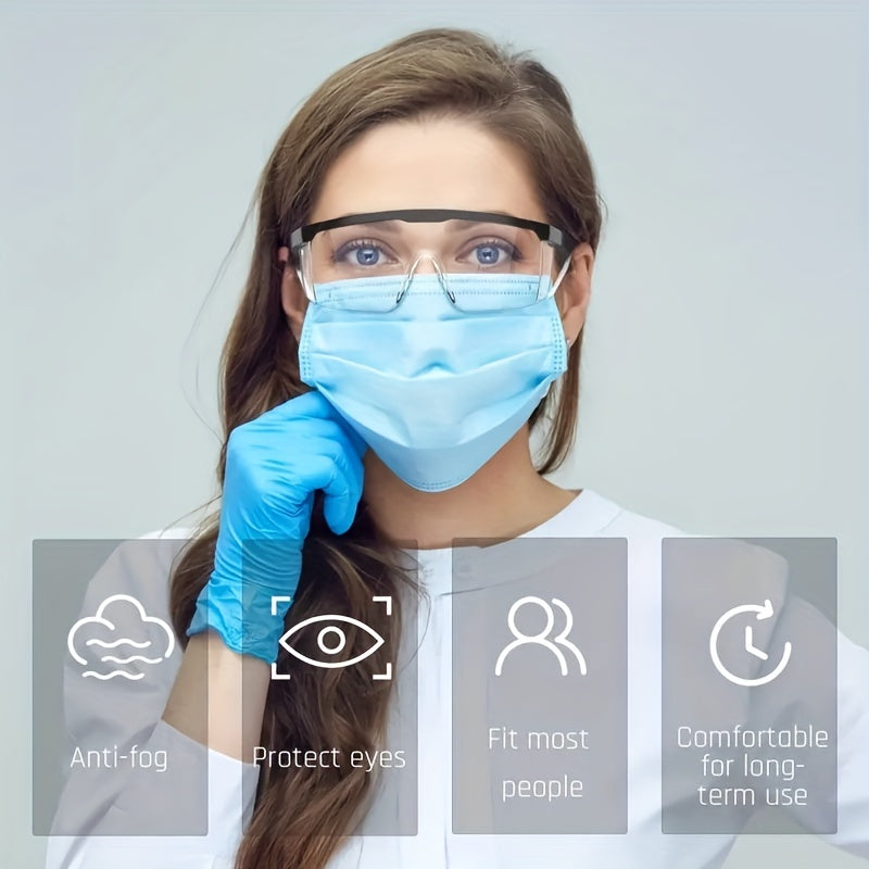 Safety Glasses Industrial Goggles Anti-fog UV400 Lens