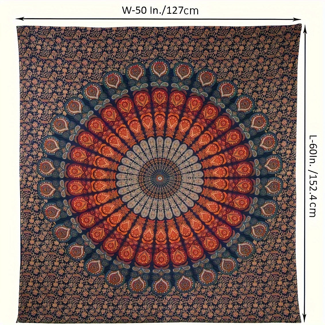 Bohemian Style Tapestry Wall Hanging Decor For Bedroom