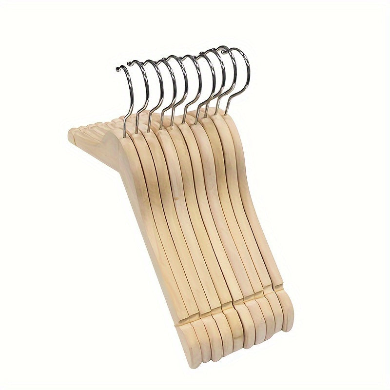20pcs Adult Non-slip Household Hangers with Shoulder Corner Protection