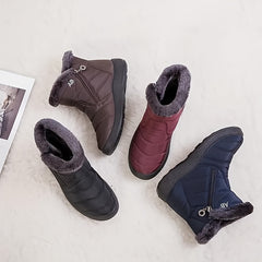Thermal Fur Lined Snow Boots Non Slip Winter Boots