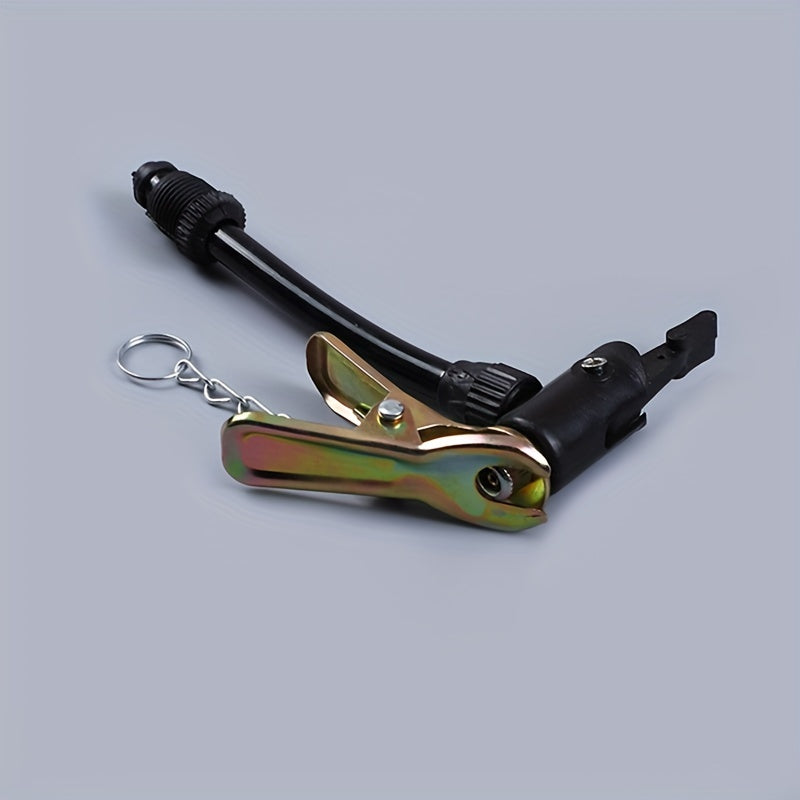 4pcs Cycling Supplies Valve Core Wrench Air Needle Air Pipe Nozzle Clip Set