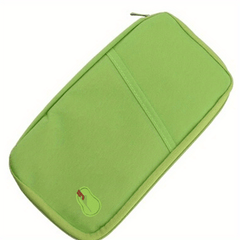 Large Capacity Travel Document Organizer Card Holder