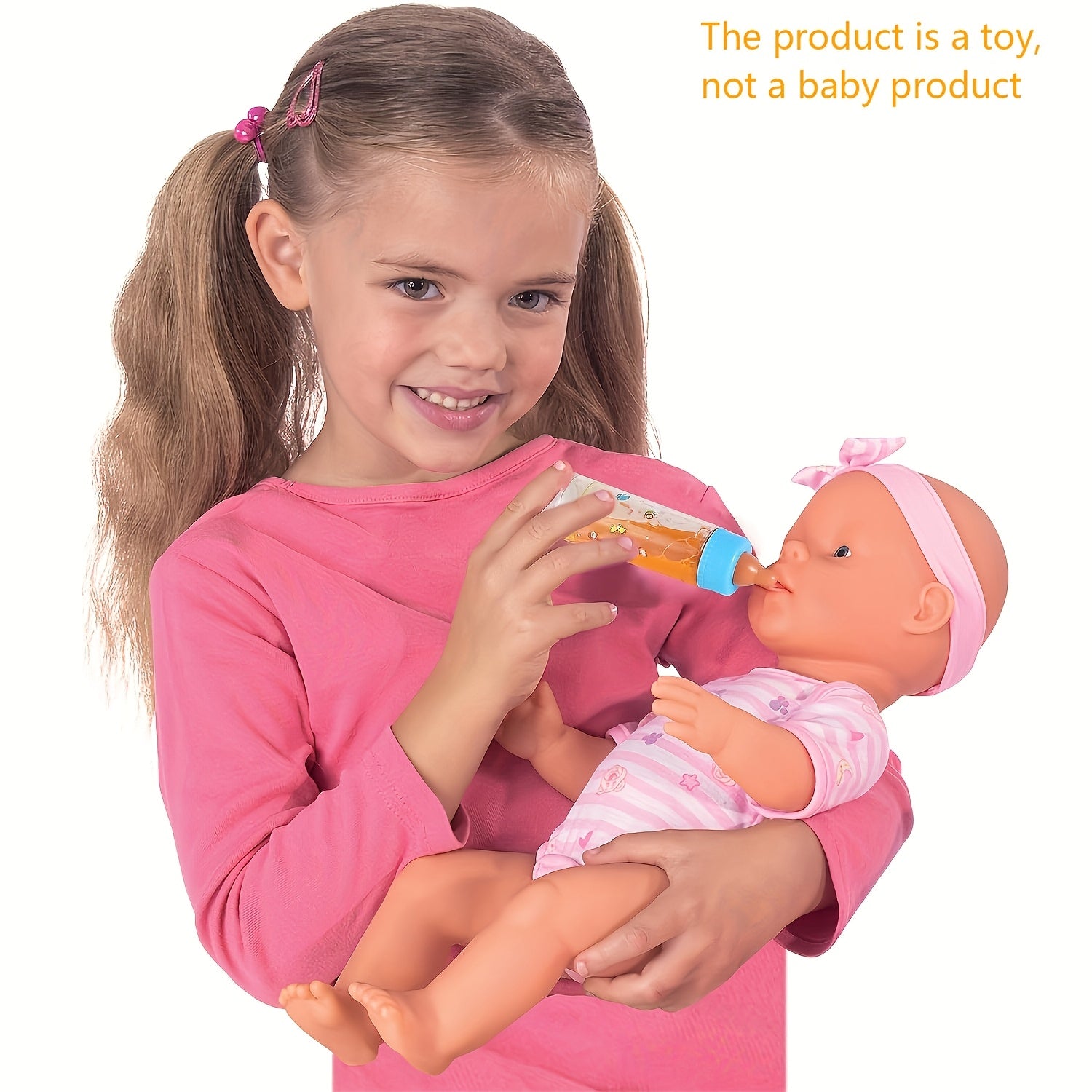 6pcs Playful Feeding Bottle Toys Magic Disappearing Nipples Colorful Pacifiers