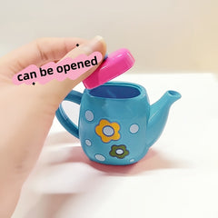 Kids Tea Set Toy with Cake and Teapot