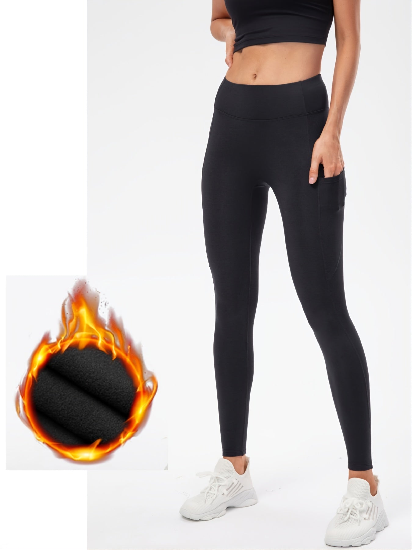 High Waisted Yoga Leggings Workout Pants