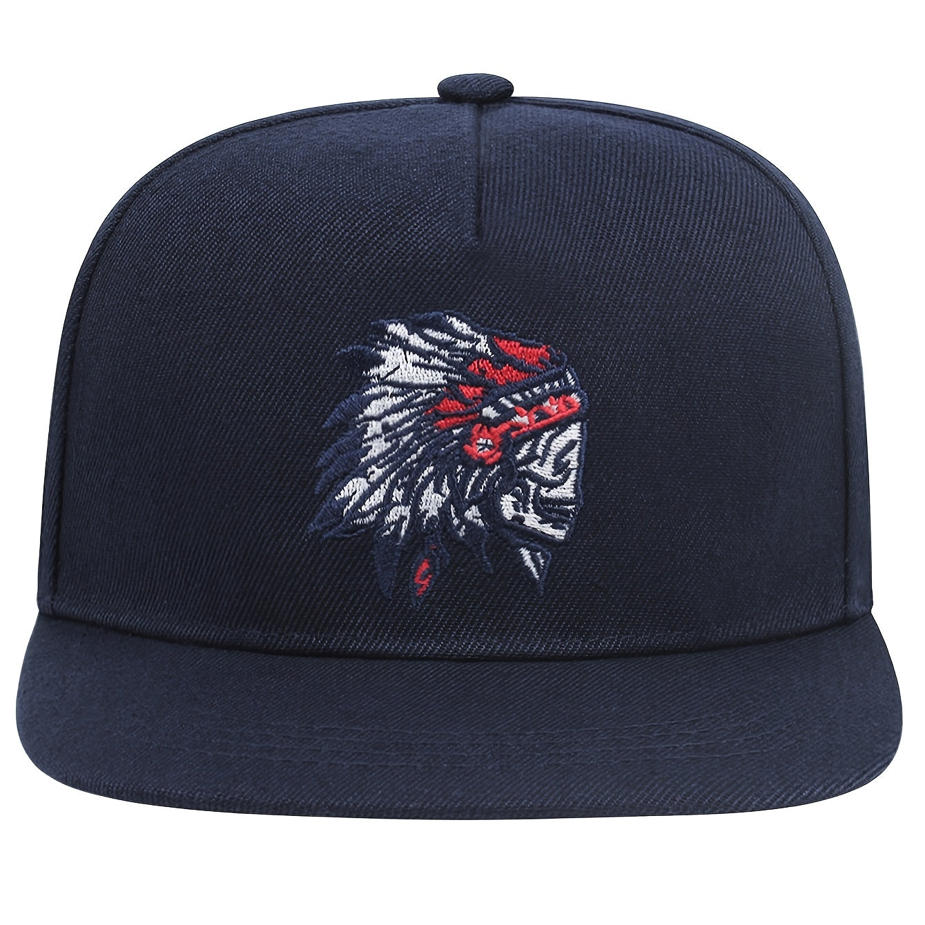 Indians Embroidery Navy Baseball Cap
