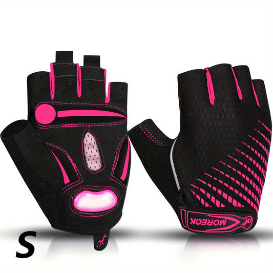 Moreok Liquid Gel Pad Cycling Gloves for Men Women - Comfortable and Breathable