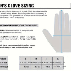 Halloween Motorcycle Gloves, Ghost Claws Pattern
