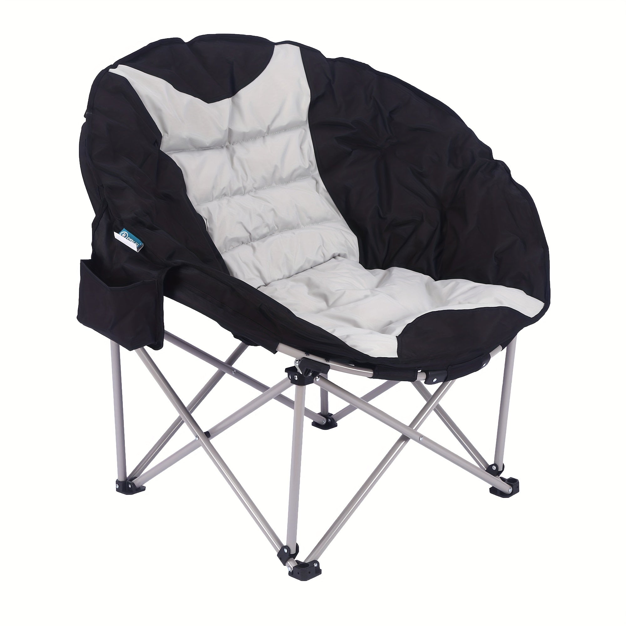 Folding Moon Chair Portable Outdoor Leisure Chair for Camping Fishing