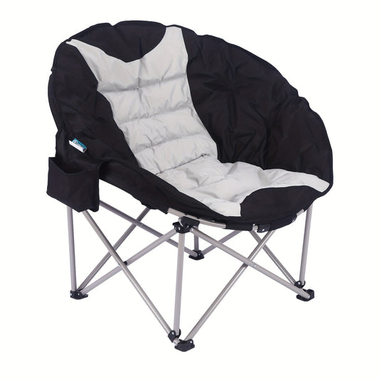 Folding Moon Chair Portable Outdoor Leisure Chair for Camping Fishing