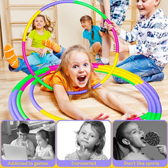 Adjustable Weight Plastic Hoops for Kids Sports Exercise