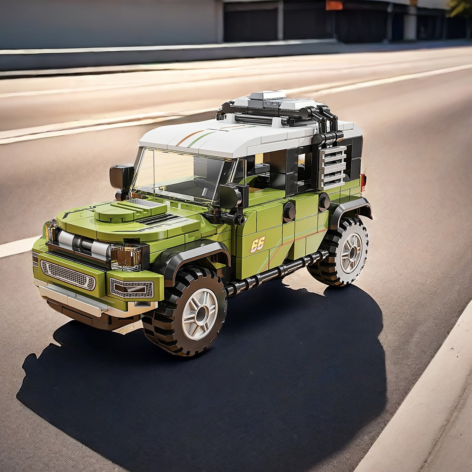 Classic Off Road SUV Model Building Kit 330pcs