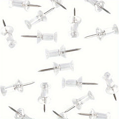 100pcs Transparent Nails Box for Painting Wooden Board Office Message Fixed