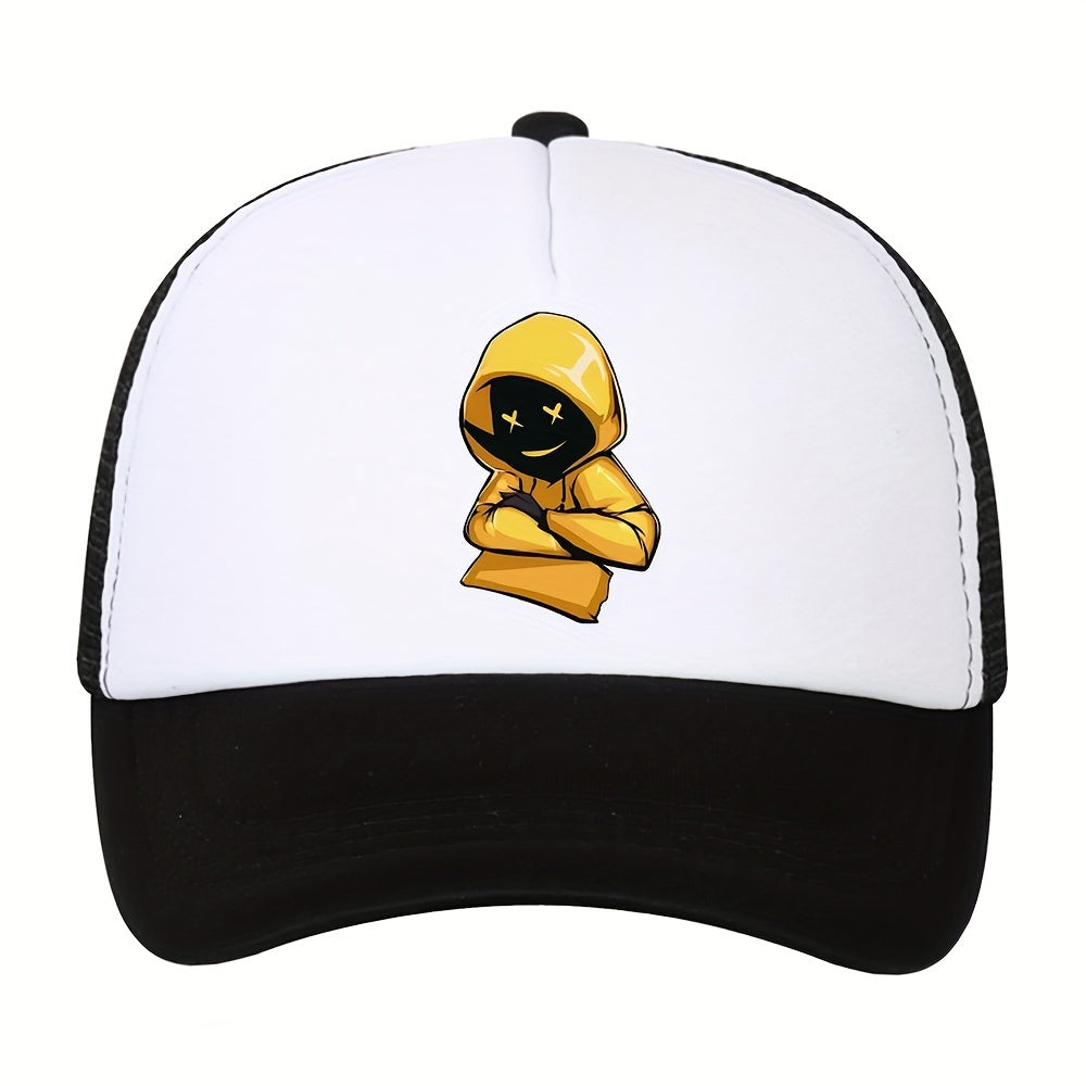 Men's Outdoor Sports Sunshade Baseball Cap Mesh Driver Cap