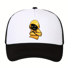 Men's Outdoor Sports Sunshade Baseball Cap Mesh Driver Cap