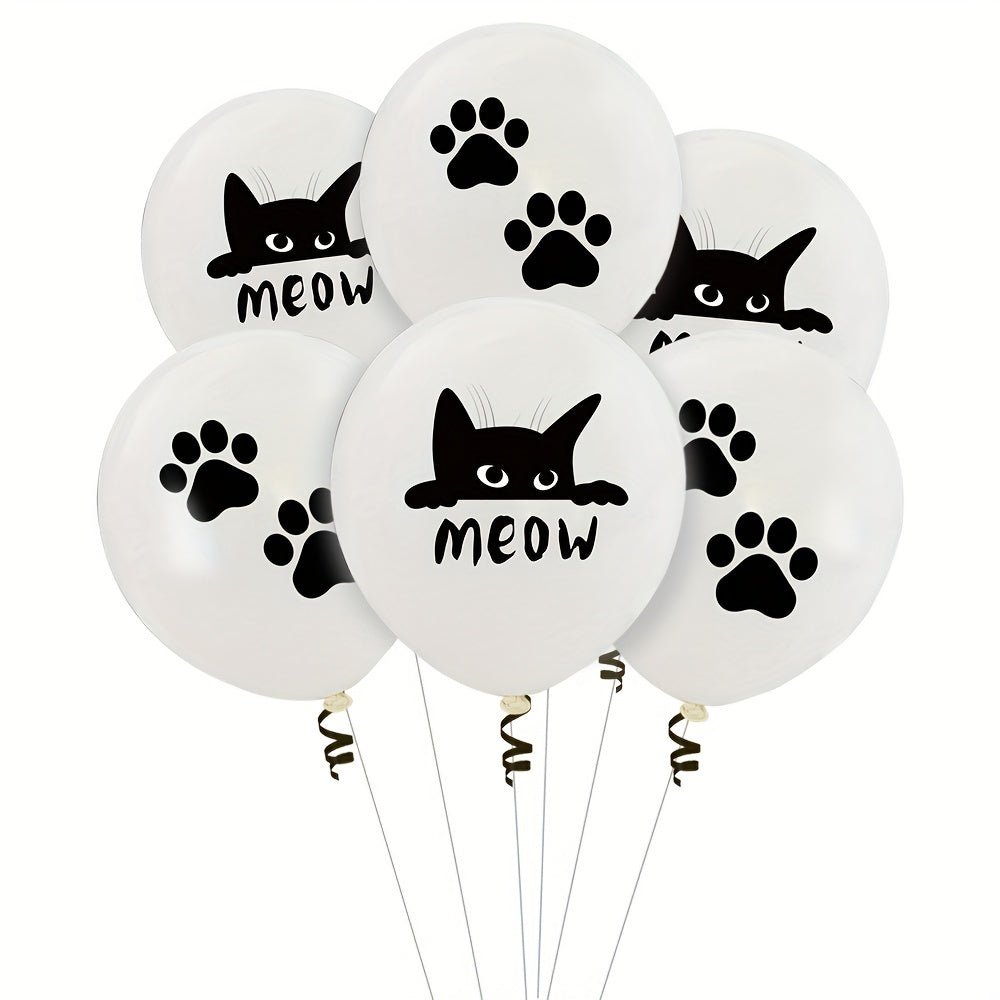 10pcs Pet Theme Party Decoration Supplies Birthday Decoration