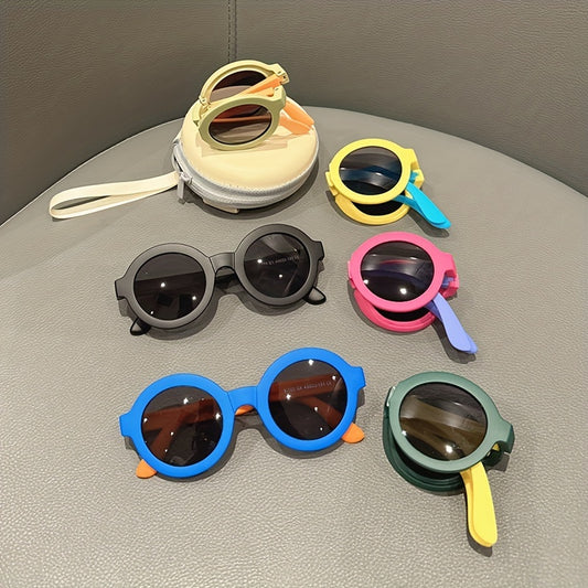 Kids Cartoon Sunglasses UV Protection with Box