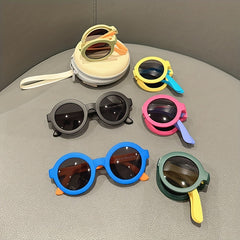 Kids Cartoon Sunglasses UV Protection with Box