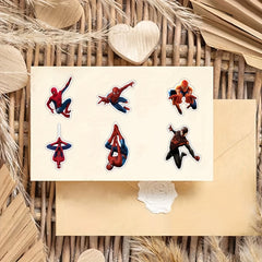 50pcs Spider Man Stickers Self Adhesive Waterproof DIY Decoration