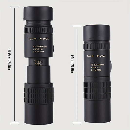 BAK4 Prism Monocular Telescope Smartphone Holder Tripod Adults Bird Watching