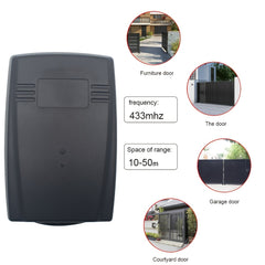 Universal Garage Door Remote Control Receiver 433MHz Fixed & Rolling Code Switch