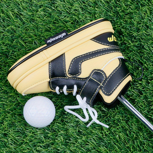 Golf Putter Headcover Shoe Shape Creative Design PU Club Cover