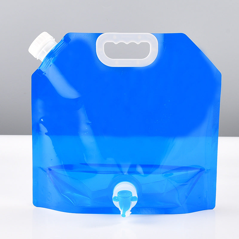 3-Layer 5L Grain Storage Bag Safe for Millet Nuts Beans Portable Water Storage