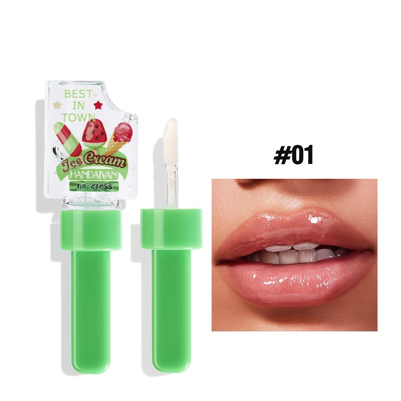 Moisturizing Clear Lip Balm Ice Cream 6 Colors
