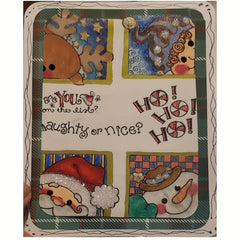 Christmas Santa Photo Frame Clear Stamps for Card Making DIY Scrapbooking