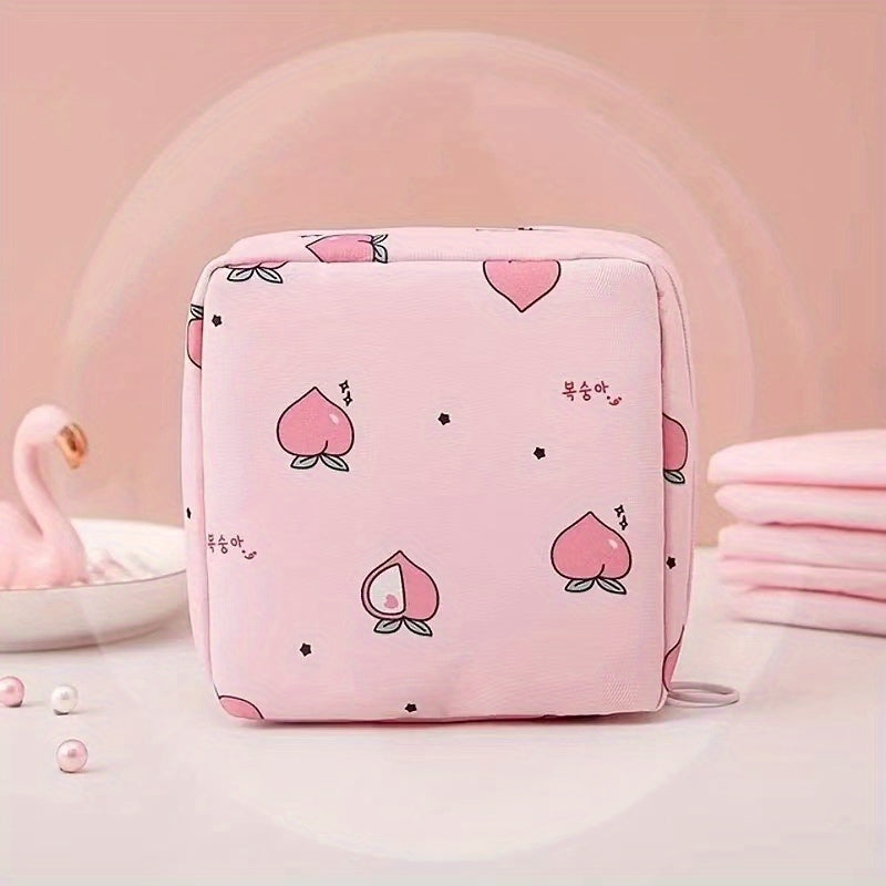 Women Tampon Storage Bag Sanitary Pad Pouch Napkin Cosmetic Organizer