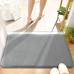Soft Non Slip Absorbent Quick Drying Bath Rug - Durable Wear-resistant Mat