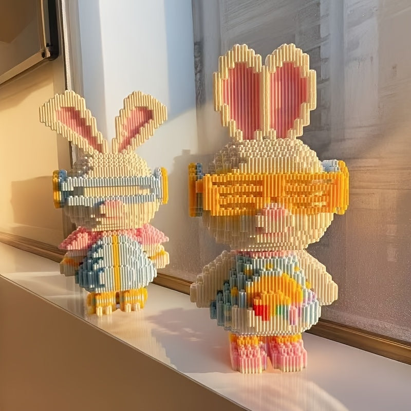 Colorful Rabbit Building Set 4359pcs for Creative Play & Recognition