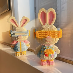 Colorful Rabbit Building Set 4359pcs for Creative Play & Recognition