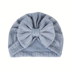 Soft & Comfy Bowknot Cap for Baby Bath Time