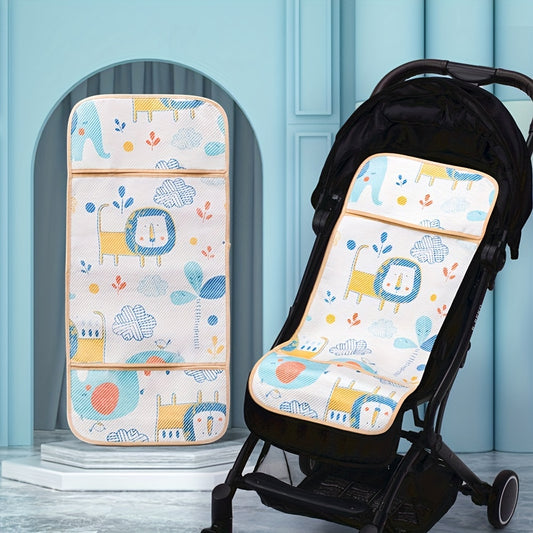 Universal Seat Liner Double Sided Soft Pram Buggy Stroller Mat