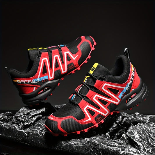 Men's Hiking Shoes Outdoor Trekking Sneakers Lace Up