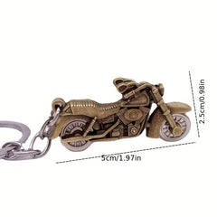 1pc Motorcycle Keychain Zinc Alloy Creative Gift Pendant