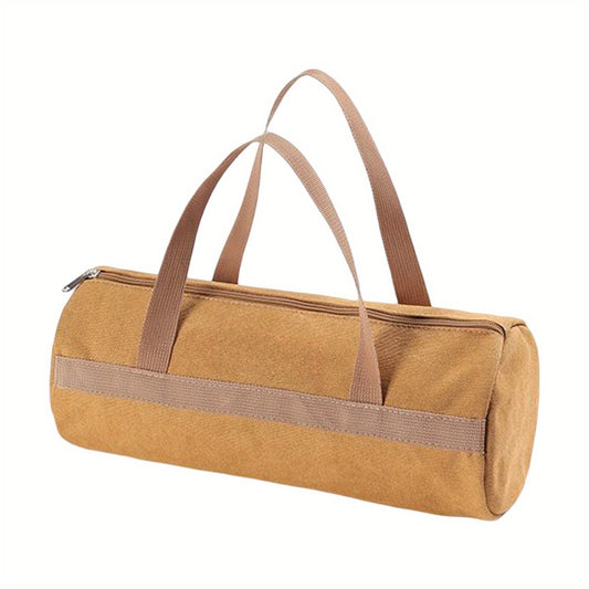Multifunctional Outdoor Tent Stakes Storage Bag with Handle