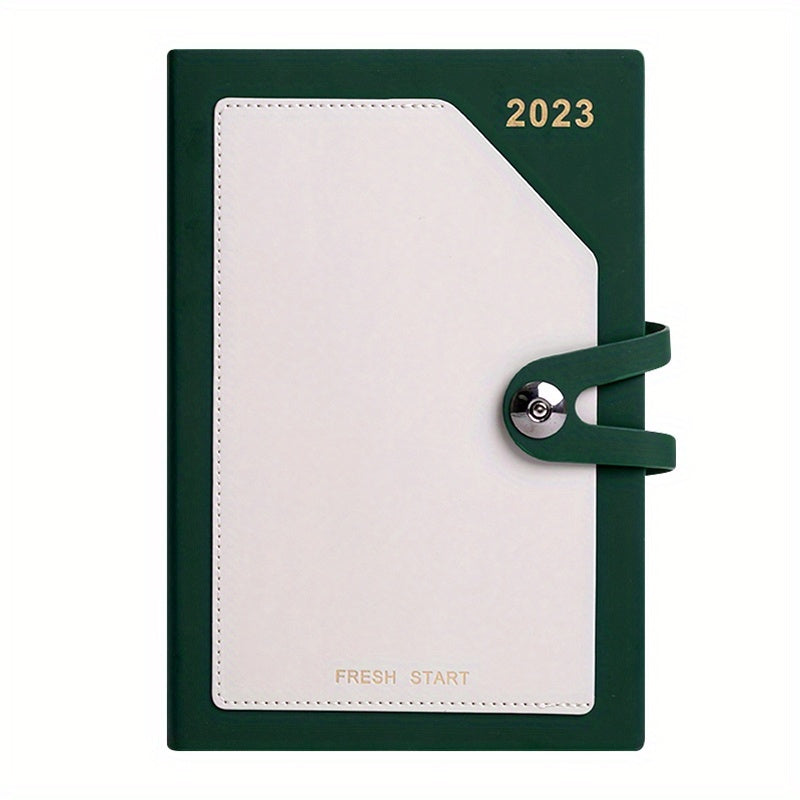 A5 Round Buckle Notebook 180 Sheets Multiple Colors