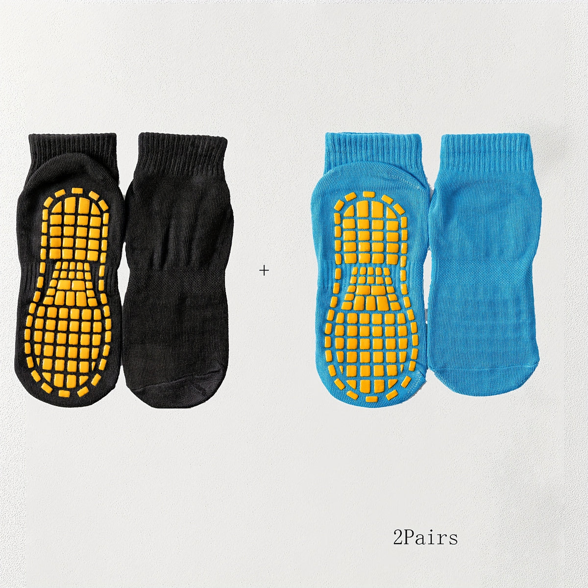 5 Pairs Baby Boy's Non Slip Socks Soft and Comfy